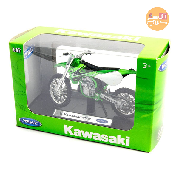 ماکت موتور سیکلت Kawasaki KX 250